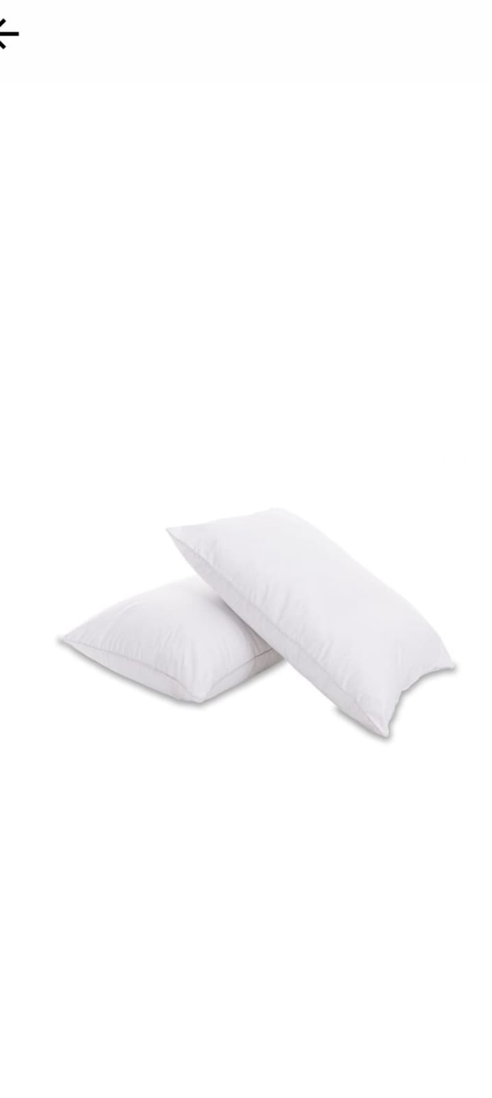 Set 2 perne hypo alergice 50x70 cm - imagine 2